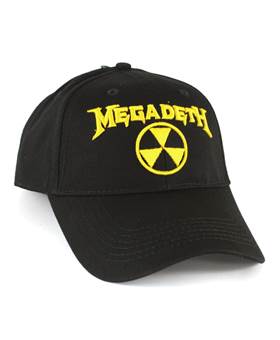 Kšiltovka Megadeth - Hazard Logo