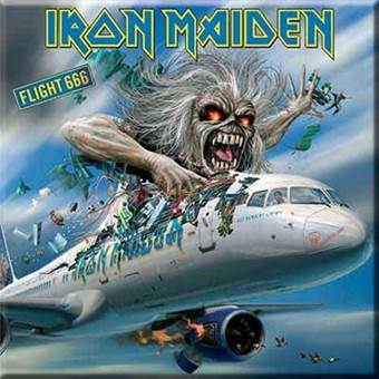 Magnet Iron Maiden - Flight 666