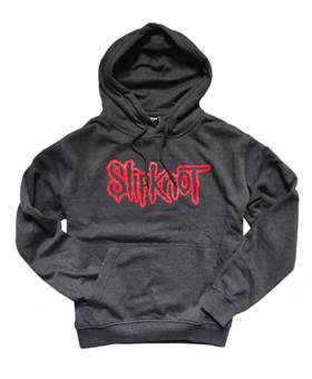 Mikina klokan Slipknot - Logo - tmavě šedá