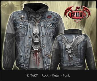 Mikina klokan Thrash Metal - Spiral Direct - All Print