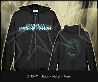 Mikina se zipem Sepultura - Machine Messiah