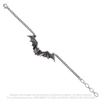 Náramek na ruku Alchemy Gothic Bat