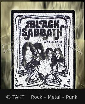 Nášivka Black Sabbath 2 - World Tour 1978
