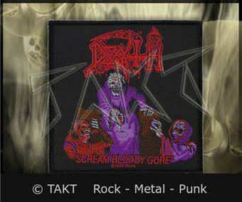Nášivka Death - Scream Bloody Gore