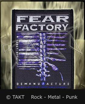 Nášivka Fear Factory - Demanufacture
