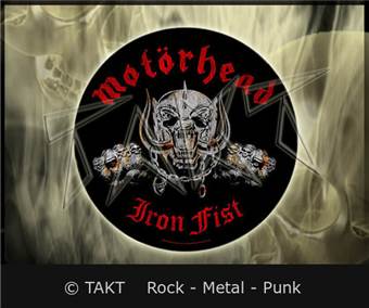 Nášivka kulatá Motorhead - Iron Fist