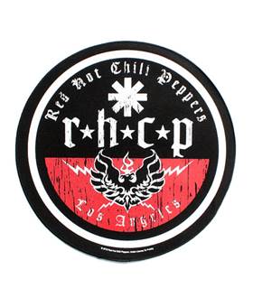 Nášivka kulatá Red Hot Chili Peppers - Los Angeles Biker