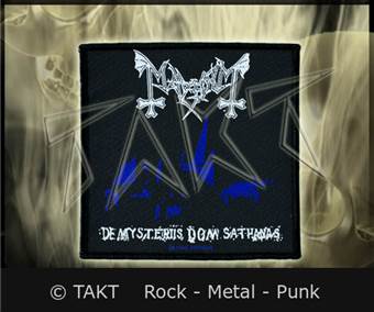 Nášivka Mayhem - De Mysteriis Dom Sathanas