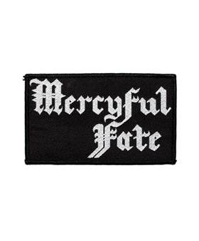 Nášivka Mercyful Fate - Logo bílé