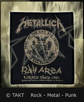 Nášivka Metallica - Bay Area
