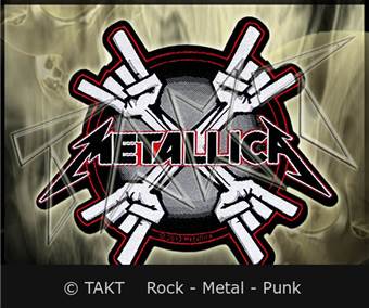 Nášivka Metallica - Metal Horns