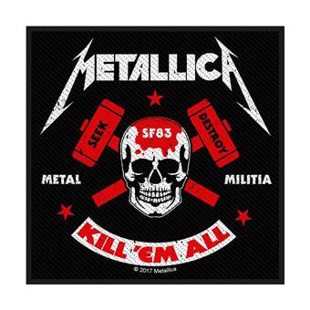 Nášivka Metallica - Metal Militia