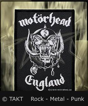 Nášivka Motorhead - England