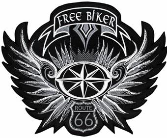 Nášivka motorkářská Free Biker 5