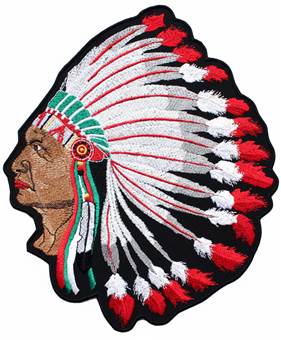 Nášivka motorkářská Indian