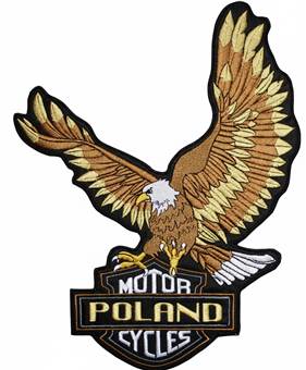 Nášivka motorkářská orel 2 - Poland