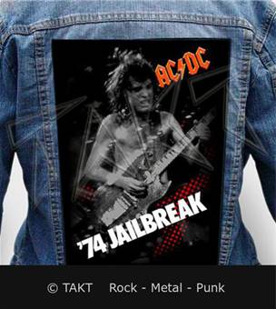 Nášivka na bundu AC/DC - 74 Jailbreak