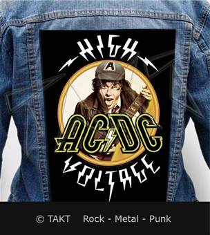 Nášivka na bundu AC/DC - High Voltage