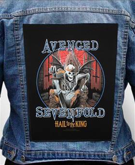 Nášivka na bundu Avenged Sevenfold - Hail To The King