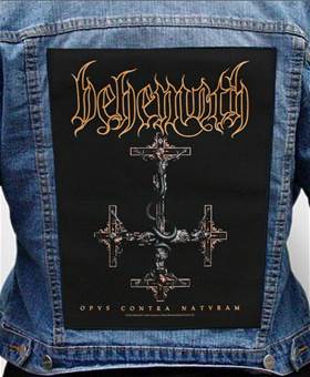 Nášivka na bundu Behemoth - Opvs Contra Natvram