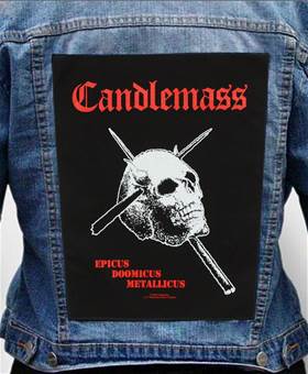 Nášivka na bundu Candlemass - Epicus Doomicus Metallicus
