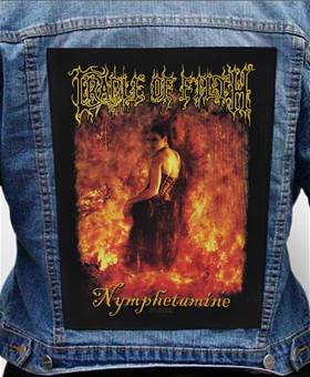 Nášivka na bundu Cradle Of Filth - Nymphetamine