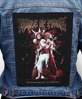 Nášivka na bundu Cradle Of Filth - The Screaming Of The Valkyries