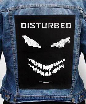 Nášivka na bundu Disturbed - Face