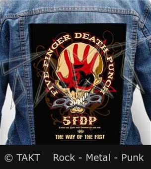Nášivka na bundu Five Finger Death Punch - The Way Of The Fist