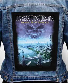 Nášivka na bundu Iron Maiden - Brave New World