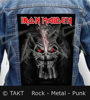 Nášivka na bundu Iron Maiden - Eddie Candle Finger