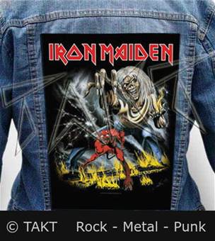 Nášivka na bundu Iron Maiden - The Number Of The Beast