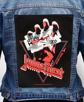 Nášivka na bundu Judas Priest - British Steel Vintage