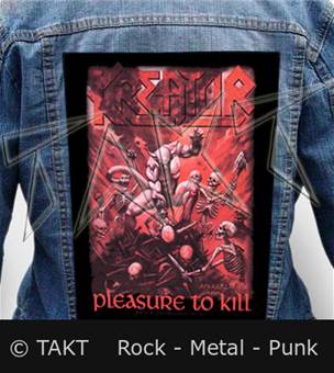 Nášivka na bundu Kreator - Pleasure To Kill