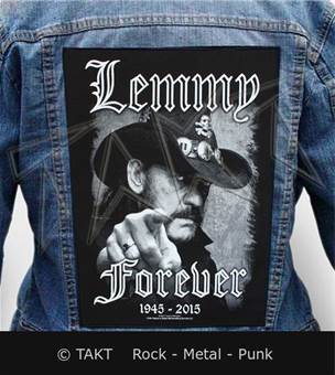 Nášivka na bundu Lemmy - 1945 - 2015