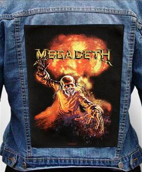 Nášivka na bundu Megadeth - Nuclear