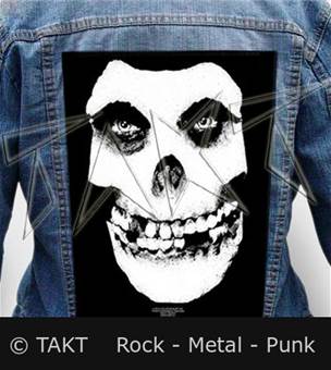 Nášivka na bundu Misfits - Face Skull