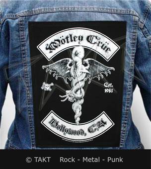Nášivka na bundu Motley Crue - Hollywood, Ca