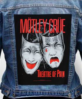 Nášivka na bundu Motley Crue - Theatre Of Pain