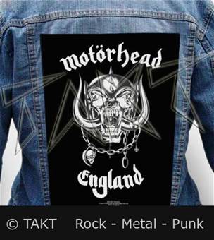 Nášivka na bundu Motorhead - England