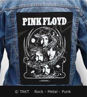 Nášivka na bundu Pink Floyd - Cosmic Faces