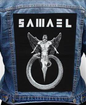 Nášivka na bundu Samael - Saviour