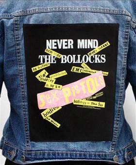 Nášivka na bundu Sex Pistols - Never Mind The Bollocks