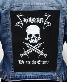 Nášivka na bundu Shining - We Are The Enemy