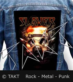 Nášivka na bundu Slayer - Gas Mask