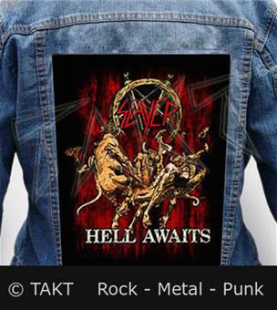 Nášivka na bundu Slayer - Hell Awaits
