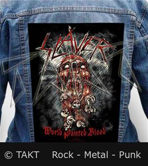 Nášivka na bundu Slayer - World Painted Blood