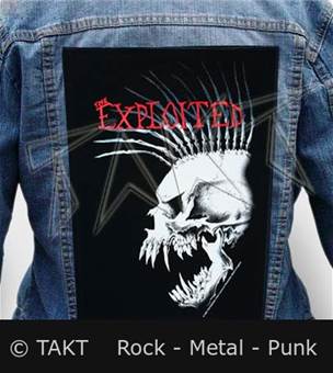 Nášivka na bundu The Exploited Punk Skull
