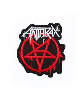 Nášivka - Nažehlovačka Anthrax - Pentagram