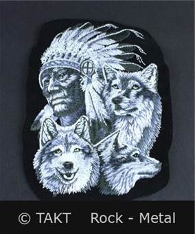 Nášivka - Nažehlovačka Indián